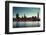 Big Ben and House of Parliament in London at Dusk Panorama.-Songquan Deng-Framed Photographic Print