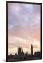 Big Ben and Houses of Parliament at sunset, UNESCO World Heritage Site, London, England-Matthew Williams-Ellis-Framed Premium Photographic Print