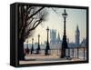 Big Ben and Houses of Parliament in London, UK-sborisov-Framed Stretched Canvas