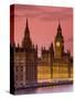 Big Ben and Houses of Parliament, London, England-Doug Pearson-Stretched Canvas