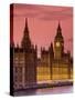 Big Ben and Houses of Parliament, London, England-Doug Pearson-Stretched Canvas