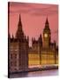 Big Ben and Houses of Parliament, London, England-Doug Pearson-Stretched Canvas