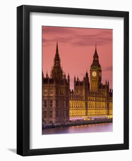 Big Ben and Houses of Parliament, London, England-Doug Pearson-Framed Photographic Print