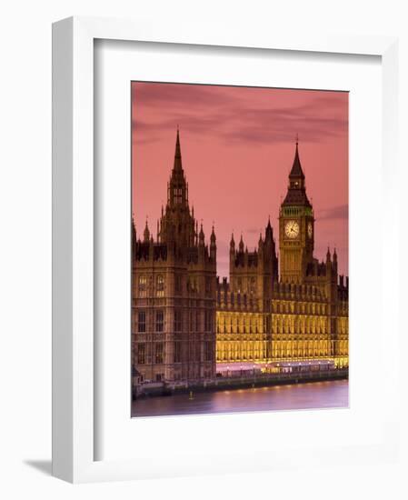 Big Ben and Houses of Parliament, London, England-Doug Pearson-Framed Photographic Print