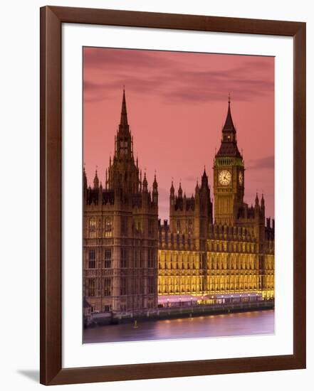 Big Ben and Houses of Parliament, London, England-Doug Pearson-Framed Photographic Print