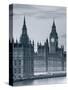 Big Ben and Houses of Parliament, London, England-Doug Pearson-Stretched Canvas