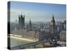 Big Ben and Houses of Parliament, London, England-Jon Arnold-Stretched Canvas