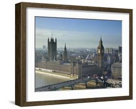 Big Ben and Houses of Parliament, London, England-Jon Arnold-Framed Photographic Print