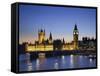 Big Ben and Houses of Parliament, London, England-Jon Arnold-Framed Stretched Canvas