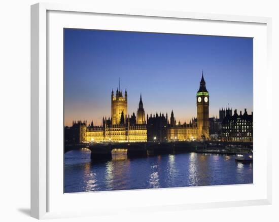 Big Ben and Houses of Parliament, London, England-Jon Arnold-Framed Photographic Print