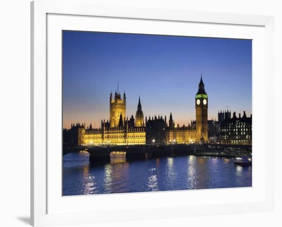 Big Ben and Houses of Parliament, London, England-Jon Arnold-Framed Photographic Print