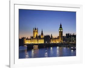 Big Ben and Houses of Parliament, London, England-Jon Arnold-Framed Photographic Print