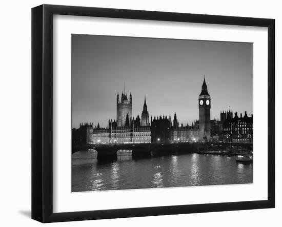 Big Ben and Houses of Parliament, London, England-Jon Arnold-Framed Photographic Print