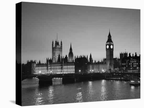 Big Ben and Houses of Parliament, London, England-Jon Arnold-Stretched Canvas