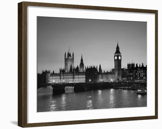 Big Ben and Houses of Parliament, London, England-Jon Arnold-Framed Photographic Print