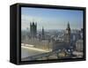 Big Ben and Houses of Parliament, London, England-Jon Arnold-Framed Stretched Canvas