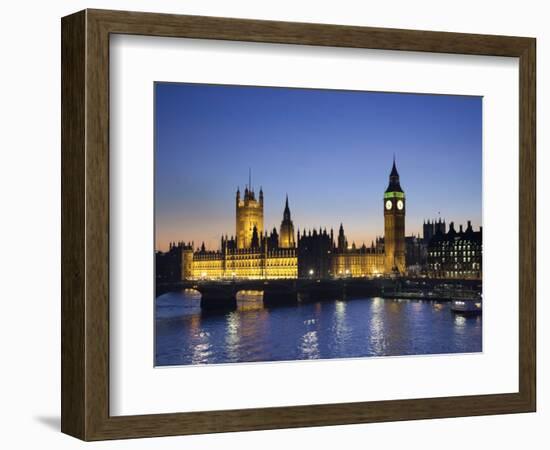 Big Ben and Houses of Parliament, London, England-Jon Arnold-Framed Photographic Print