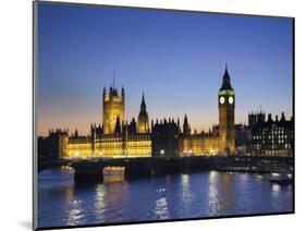 Big Ben and Houses of Parliament, London, England-Jon Arnold-Mounted Photographic Print