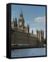 Big Ben And Houses Of Parliament-Charles Bowman-Framed Stretched Canvas