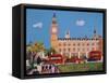 Big Ben and Parliament Square-William Cooper-Framed Stretched Canvas