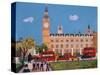 Big Ben and Parliament Square-William Cooper-Stretched Canvas