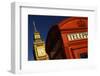 Big Ben and Telephone Booth-Jon Hicks-Framed Photographic Print