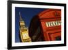 Big Ben and Telephone Booth-Jon Hicks-Framed Photographic Print