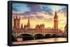 Big Ben and the House of Parliament-Trends International-Framed Poster