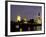 Big Ben and the Houses of Parliament at Night, London, England-Walter Bibikow-Framed Photographic Print