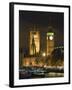 Big Ben and the Houses of Parliament by the River Thames at Dusk, Westminster, London-Hazel Stuart-Framed Photographic Print