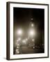 Big Ben and the Houses of Parliament Floodlit for the Opening of the Festival of Britain, 1951-null-Framed Premium Photographic Print