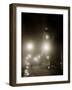 Big Ben and the Houses of Parliament Floodlit for the Opening of the Festival of Britain, 1951-null-Framed Photographic Print