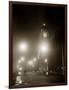 Big Ben and the Houses of Parliament Floodlit for the Opening of the Festival of Britain, 1951-null-Framed Photographic Print