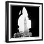 Big Ben and the Houses of Parliament in 1963-null-Framed Photographic Print