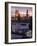 Big Ben and the Houses of Parliament Seen across the River Thames from Waterloo Bridge at Sunset-Julian Love-Framed Photographic Print