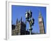 Big Ben and the Houses of Parliament, Unesco World Heritage Site, Westminster, London, England-Fraser Hall-Framed Photographic Print