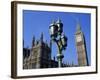 Big Ben and the Houses of Parliament, Unesco World Heritage Site, Westminster, London, England-Fraser Hall-Framed Photographic Print