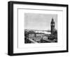 Big Ben and the Houses of Parliament, Westminster, London, 1870-null-Framed Giclee Print