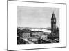 Big Ben and the Houses of Parliament, Westminster, London, 1870-null-Mounted Giclee Print