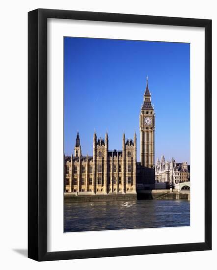 Big Ben and the Houses of Parliament, Westminster, London, England, United Kingdom-Roy Rainford-Framed Photographic Print