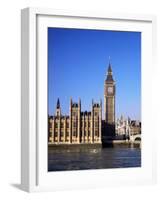 Big Ben and the Houses of Parliament, Westminster, London, England, United Kingdom-Roy Rainford-Framed Photographic Print