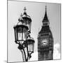 Big Ben and the Royal Lamppost UK - City of London - UK - England - United Kingdom - Europe-Philippe Hugonnard-Mounted Photographic Print