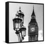Big Ben and the Royal Lamppost UK - City of London - UK - England - United Kingdom - Europe-Philippe Hugonnard-Framed Stretched Canvas