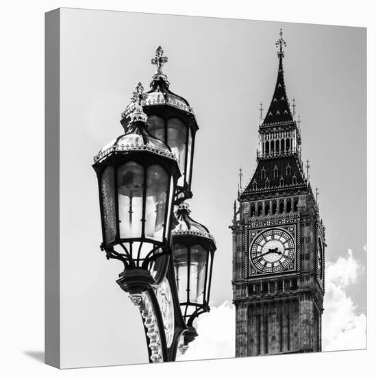 Big Ben and the Royal Lamppost UK - City of London - UK - England - United Kingdom - Europe-Philippe Hugonnard-Stretched Canvas