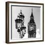 Big Ben and the Royal Lamppost UK - City of London - UK - England - United Kingdom - Europe-Philippe Hugonnard-Framed Photographic Print