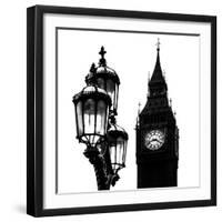 Big Ben and the Royal Lamppost UK - City of London - UK - England - United Kingdom - Europe-Philippe Hugonnard-Framed Photographic Print