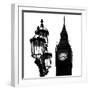 Big Ben and the Royal Lamppost UK - City of London - UK - England - United Kingdom - Europe-Philippe Hugonnard-Framed Photographic Print