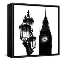 Big Ben and the Royal Lamppost UK - City of London - UK - England - United Kingdom - Europe-Philippe Hugonnard-Framed Stretched Canvas