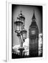 Big Ben and the Royal Lamppost UK - City of London - UK - England - United Kingdom - Europe-Philippe Hugonnard-Framed Photographic Print