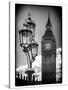 Big Ben and the Royal Lamppost UK - City of London - UK - England - United Kingdom - Europe-Philippe Hugonnard-Stretched Canvas